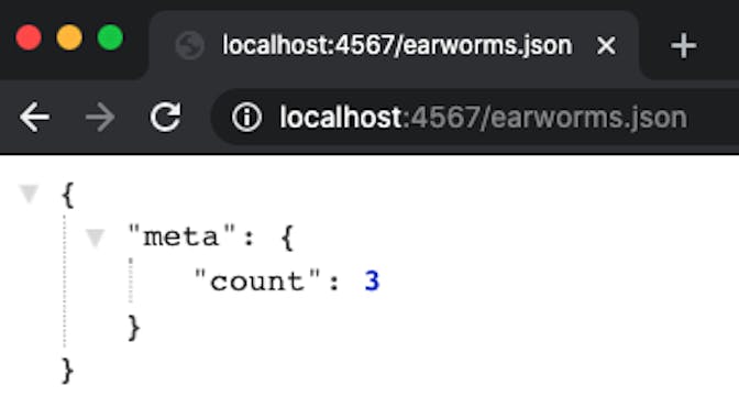 Earworms - Meta Count, Formatted Code