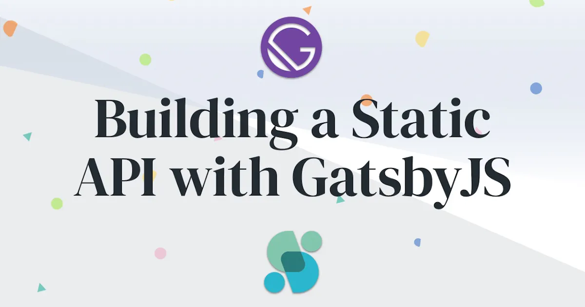 How to Build a Static API with Gatsby | Sean C Davis